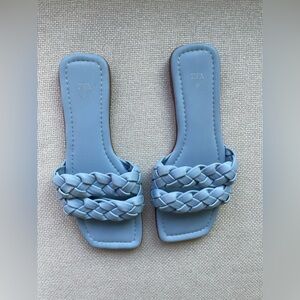 Zara braided sandals